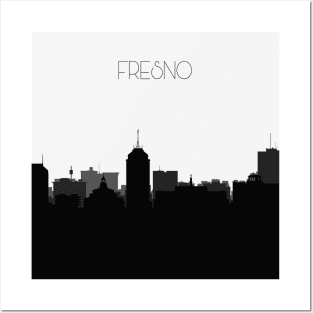 Fresno Skyline Posters and Art